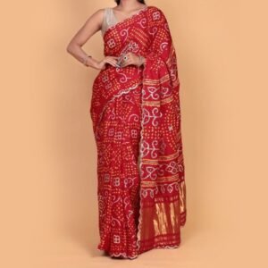 Bandhani Saree (Jamnagar Famous)